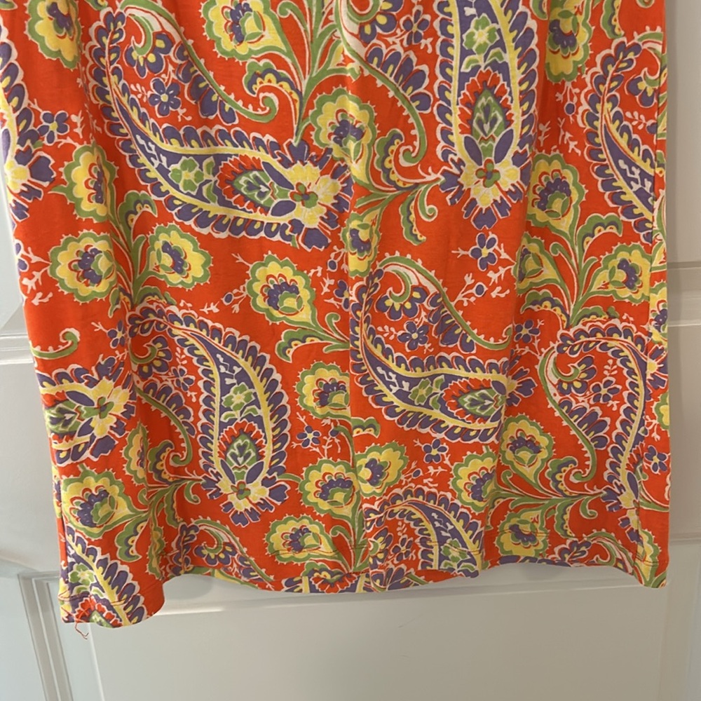 Lauren Ralph Lauren Vibrant Paisley Mini Dress - Picture 5 of 9